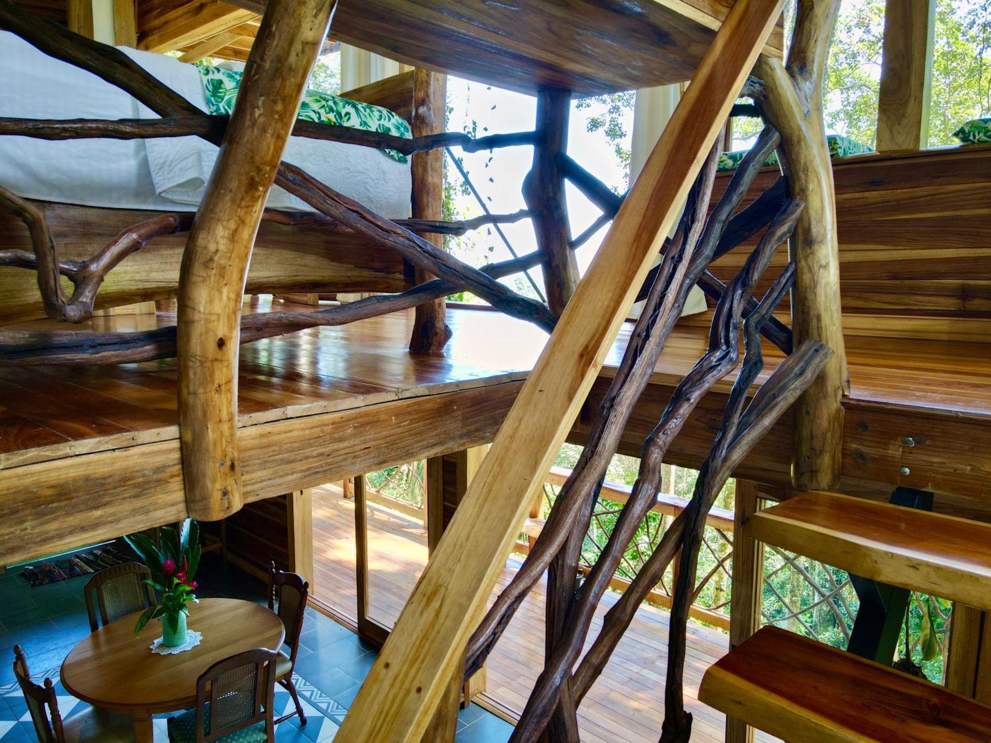 Jungle Spirit Treehouse Villa Cahuita Eksteriør bilde